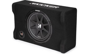 Kicker CompRT 12″ sub In enclosure 48TCWRT122 | JC Installs