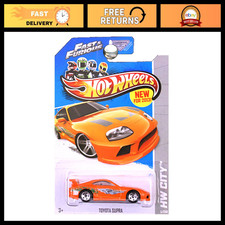 Fast & Furious Toyota Supra 2013 Hot Wheels HW City 5/250 - Orange Collectible C
