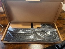 Keyboard and mouse combo. HP brand. Both wired. Never used.