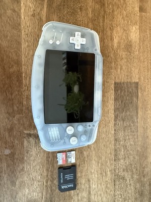 RG34XX Transparent Gray Retro Emulation Handheld + 16 GB & 128 GB SanDisk Ultra