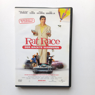 Rat Race, Der nackte Wahnsinn - SEHR GUT - Rowan Atkinson, Mr. Bean DVD 2002