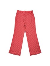 Vintage 1970's Red Gingham Levis For Me Pant