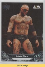 2023 Upper Deck AEW All Elite Wrestling Pyro Malakai Black #14 READ gy2