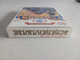 Magic Of Scheherazade (Nintendo NES) Complete in Box w/ Map CIB 1989