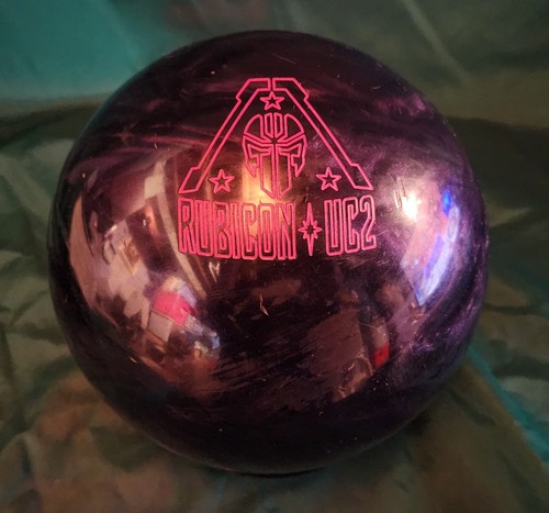 Roto Grip Rubicon UC2 Bowling Ball 15 lbs Preowned Span 4 3/16 Lefty