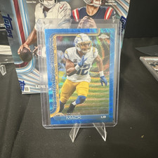 Topps Chrome Khalil Mack Blue Wave /150 #160 Los Angeles Chargers 2025 Football 