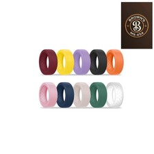 10-Pack Soft Silicone Covers for Oura Ring 5: Stylish Protection Comfort