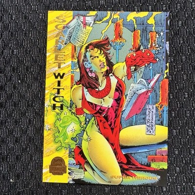 Scarlet Witch- Super Heroes  -Marvel Universe - 1994 Fleer Card - #162