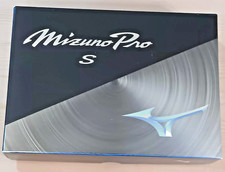 Dozen Mizuno Pro S Golf Balls - New Model Tour Performance with Soft Feel White