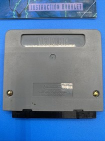 Teleroboxer (Nintendo Virtual Boy, 1995) Game & Manual - Tested - Authentic