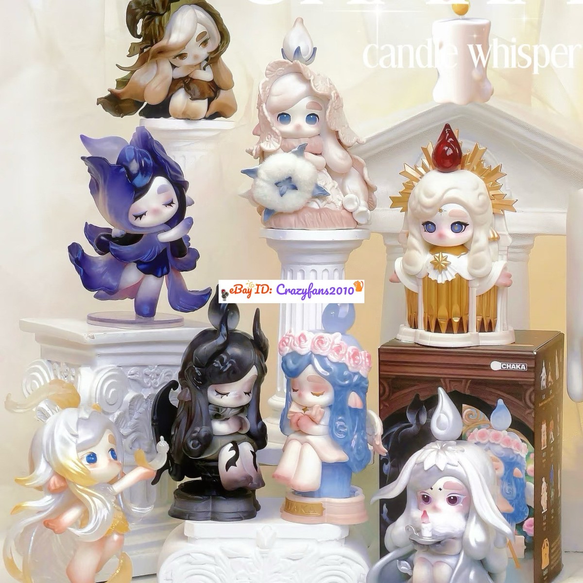 インディーズソフビ / Star Chane (Qidian Toys) POP MART CHAKA Luminous Reverie Series Blind Box Confirmed Figure