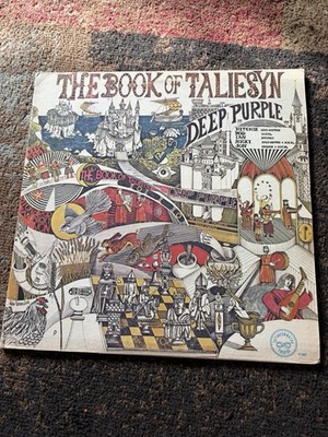 Deep Purple ~ The Book Of Taliesyn ~ Tetragrammaton   T-107 Terre Haute Press