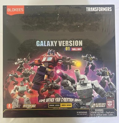 Blokees Transformers Galaxy Version 01 Roll Out Blind Box 1 Sealed Set - 9 Boxes