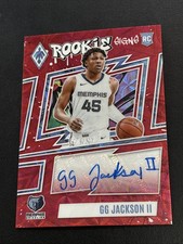 GG Jackson Rookie Signs Autograph Red Scope /49 - 2023-24 Phoenix Basketball