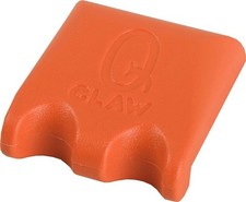 Q-Claw QCLAW Portable Pool/Billiards Cue Stick Holder/Rack - 2 Place - Orange