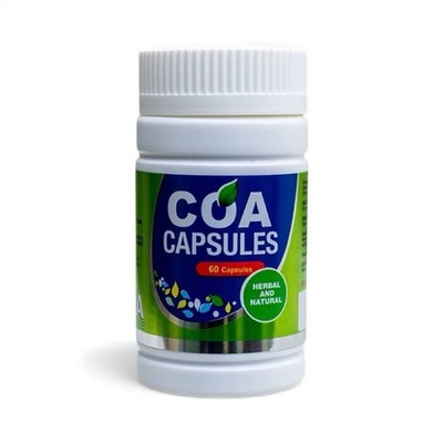 COA Plus Mischung in Kapseln (60er Pack | Natürliche pflanzliche pflanzliche Nahrungsergänzung)