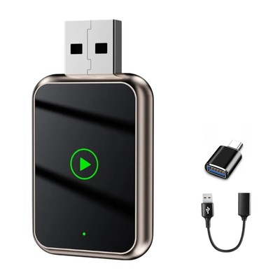2025 Upgrade Wireless CarPlay Adapter USB Dongle for iPhone iOS   Plug & Play