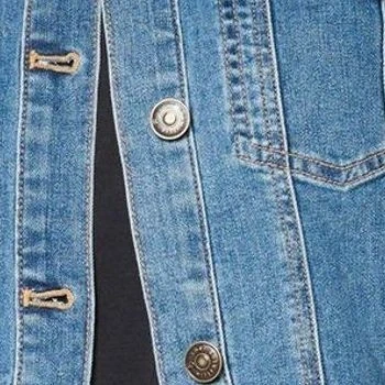 LOGO by Lori Goldstein Women's Jacket Sz L Regular Desert Wash Blue A697982 - Image 2 of 4