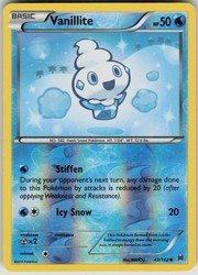 Vanillite 43/162 XY BREAKthrough Reverse Holo