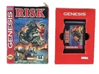 Risk: The World Conquest Game (Sega Genesis) Game Cartridge Nice!