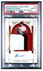 🔥 2024 NATIONAL TREASURES ROMAN ANTHONY PROSPECT MATERIAL GOLD RC Auto PSA8 /49