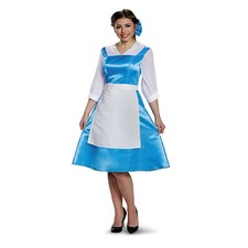 Disney Princess Beauty And The Beast Belle Blue Dress Tween Costume 12-14 Large