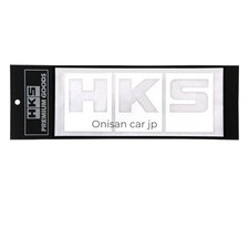 HKS LOGO Sticker W220 51003-AK153 WHITE