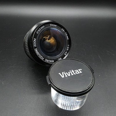 Vivitar 28-70 mm 1:3.5-4,8 MC Macro Focusing Zoom ø 52 mm -  Objektiv 161