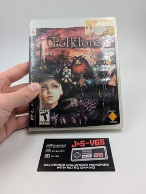 Sony PlayStation 3 PS3 Folklore No Manual CIB Tested Working Disc Case