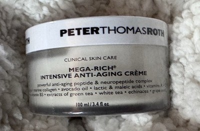 Peter Thomas Roth Mega-Rich Intensive Anti-Aging Creme Super Size 3.4 Oz. Sealed