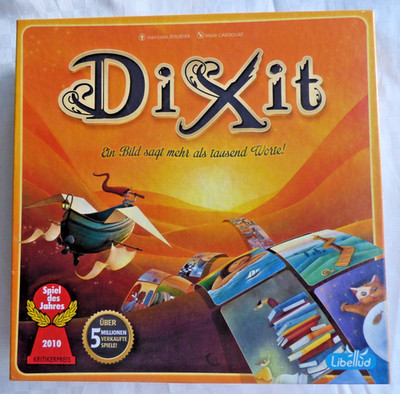 Unbespielt: DIXIT Libellud  SdJ 2010 Familienspiel  TOP Karten OVP