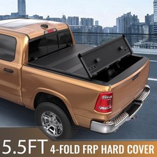 5.5ft 4-fold Frp Hard Truck Bed Tonneau Cover For 2007-2024 Toyota Tundra Bed 5.5ft 4-fold Frp Hard Truck Bed Tonneau Cover For 2007-2024 Toyota Tundra Bed