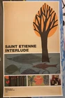 Saint Etienne "Interlude" 12x20 Promo Poster Sub Pop