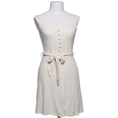 Mango Basics, Kleid, Größe: XS, Beige, Elasthan/Viskose, Einfarbig, Damen #8uX