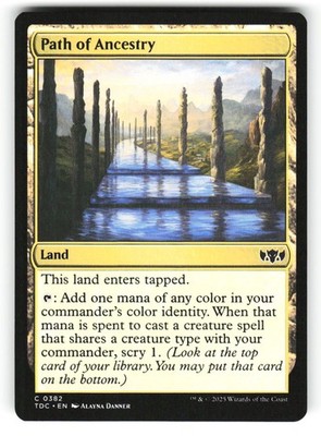 Path of Ancestry #382 (NM) (C) (TDC) Magic MTG