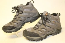 Merrell Moab Mid Waterproof Textile Suede Mens Size 8 41.5 Hiking Boots J88631