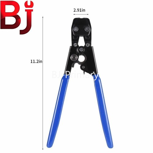 PEX Cinch Crimper Crimping Tool For 3/8" to 1" Crimp Hose Clamps New