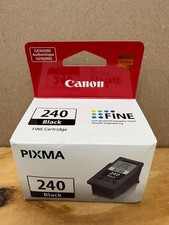 OEM Genuine Canon PG-240 Black Ink Cartridge Pixma Printer FINE NEW Sealed