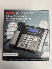 RCA Visys 4-line Expandable Business Speakerphone With Call Waiting & Caller ID