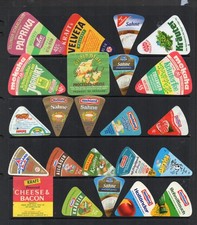 Cheese labels all different varieties ettiquette Fromage formaggio #628