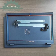 Black LCD Back Cover  Bezel  Hinges For Dell Latitude 3510 E3510 8XVW9 08XVW9