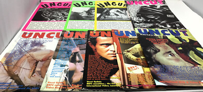 #ad #ad Is It...Uncut? Issues 1 8 13 1996 99 2002 UK Horror Cult Magazines Rare $89.95