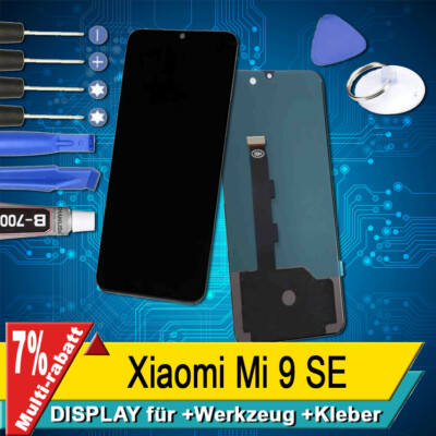Display Für Xiaomi Mi 9 SE Komplettes Bildschirm Lcd Touch TFT Schwarz +