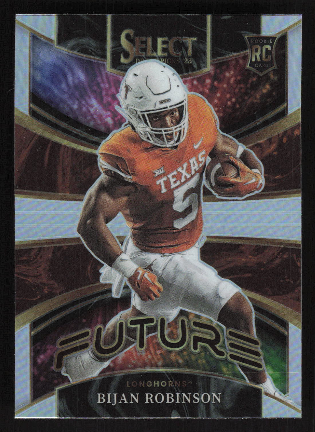 2023 Panini Select Draft Picks #FUT-8 Bijan Robinson Future RC Rookie Card TCCCX