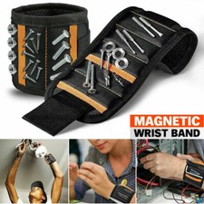 Magnetic Wristband Strong Magnets For Holding Wrench Screw Nail Bit DIY Handyman