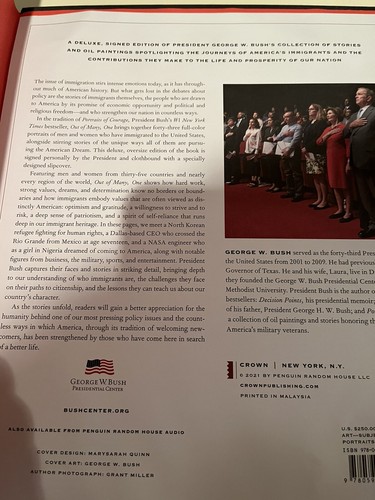 Out Of Many One PRESIDENT GEORGE BUSH SIGNED Sealed Deluxe Hardback 1st Ed NEW - Picture 9 of 9