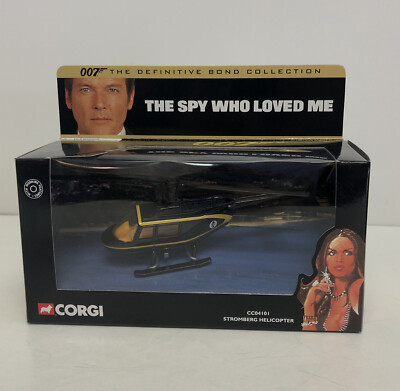 Corgi James Bond 007 Spy Who Loved Me Stromberg Helicopter CC04101 NIB