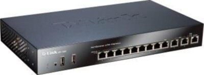 D-Link UTM FIREWALL 2X WAN, 7X LAN 1X DMZ, 200M MBPS, 40K CONCURRENT SESSIONS