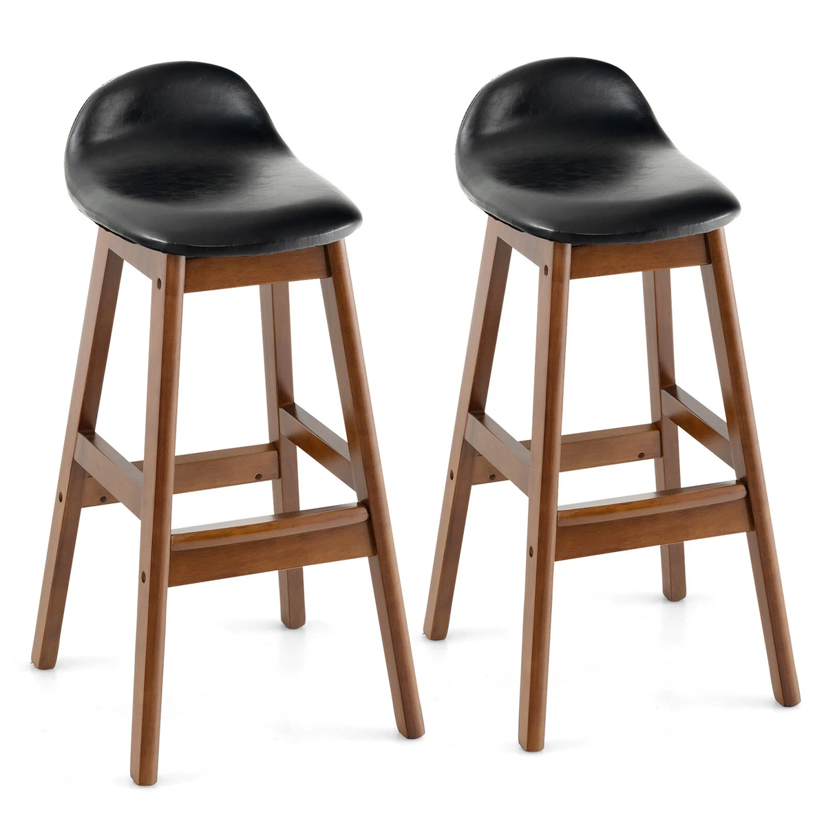Farmhouse upholstered bar stools deals