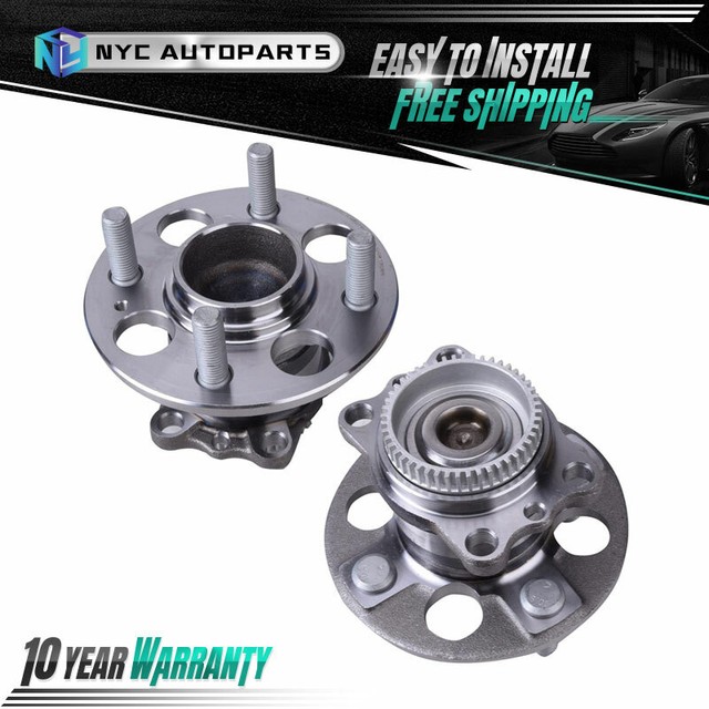 Pair Rear Wheel Hub Bearing Assembly for 20122015 2016 Hyundai Accent